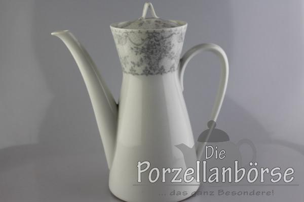 Kaffeekanne - Rosenthal - Form 2000 - Idyll grau