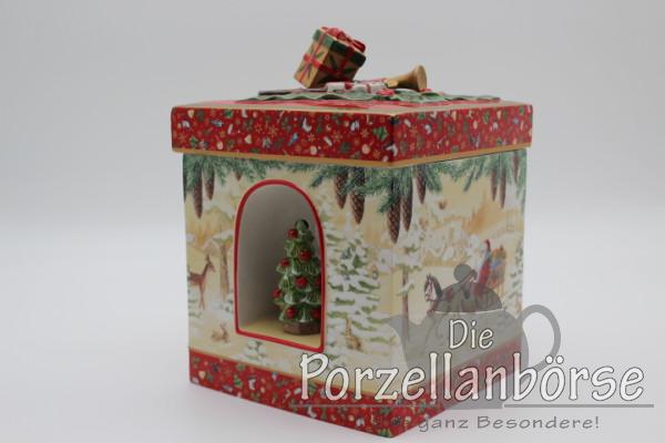 Spieluhr Geschenkpaket Teelichthalter - Villeroy & Boch - Christmas Toy`s