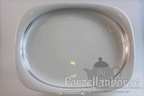 Fleischplatte 38 cm - Rosenthal - Suomi - Platinrand