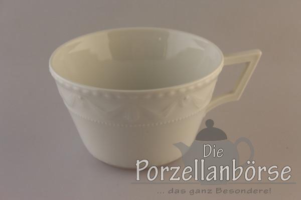 Teetasse einzeln - KPM Berlin - Kurland - Dekor weiß