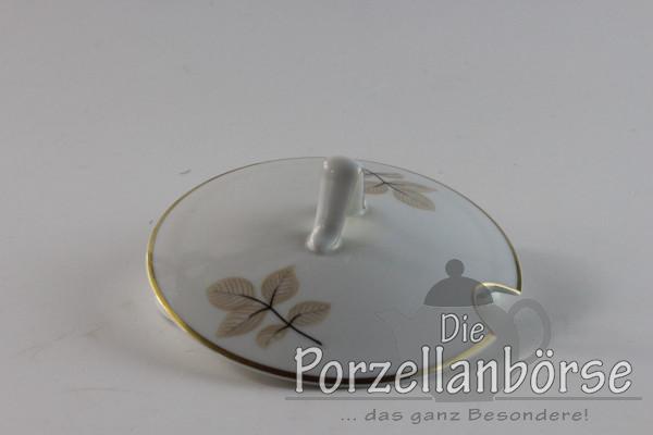 Deckel für Marmeladendose - Rosenthal - Form 2000 - Schattenrose