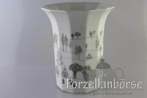 Vase 16 cm - Rosenthal - Polygon - Winterreise