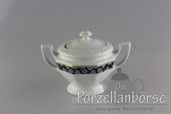 Zuckerdose - Rosenthal - Rustica Paradiesvogel