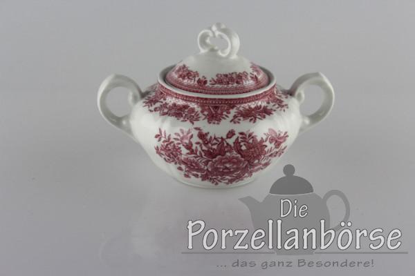 Zuckerdose - Villeroy & Boch - Fasan rot