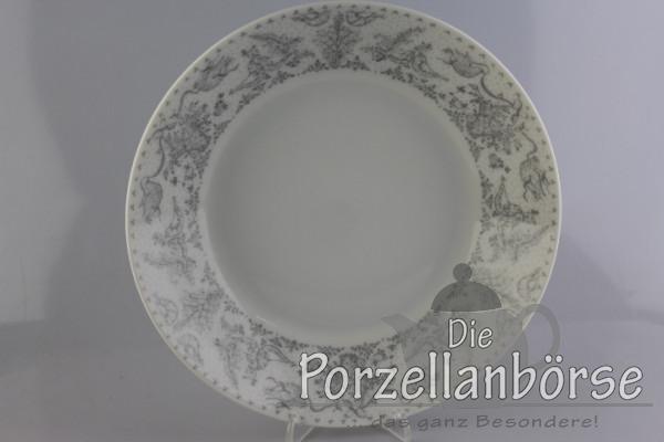 Suppenteller - Rosenthal - Form 2000 - Idyll grau