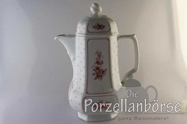 Kaffeekanne - Seltmann Weiden - Mirabell - Rosa Blume