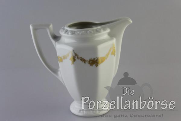 Sahnekännchen - Rosenthal - Rosenkante gold