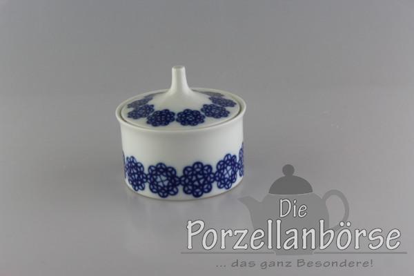Zuckerdose - Rosenthal - Berlin - Blaue Blüte