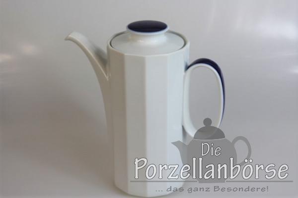 Kaffeekanne - Rosenthal - Polygon - Blau