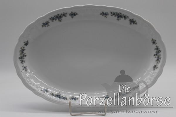 Fleischplatte 31 cm - Seltmann Weiden - Julia - Blaue Ranke