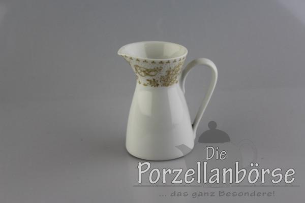 Sahnekännchen - Rosenthal - Form 2000 - Idyll gold