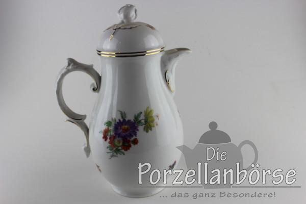 Kaffeekanne - Fürstenberg - Bunte Blume