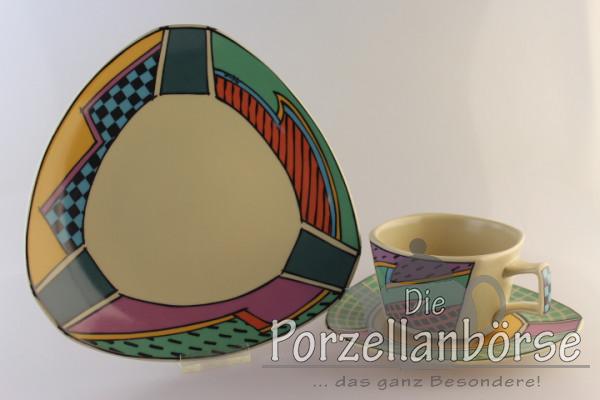 Kaffeegedeck 3 tlg. - Rosenthal - Flash - One