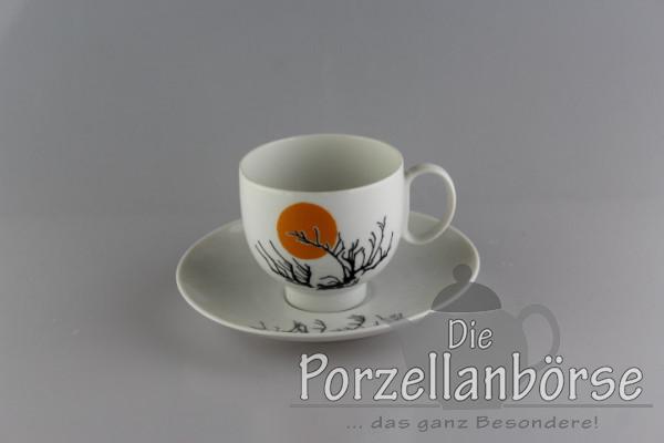 Kaffeetasse 2 tlg. - Heinrich - Rondo - Sonnenaufgang