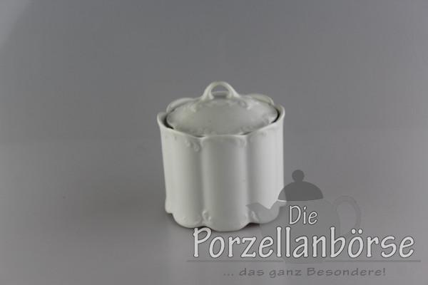 Zuckerdose - Rosenthal - weiß