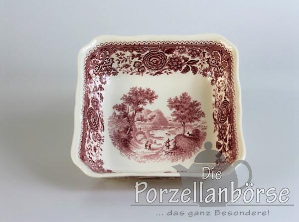 Schälchen eckig 15 cm - Villeroy & Boch - Burgenland rot