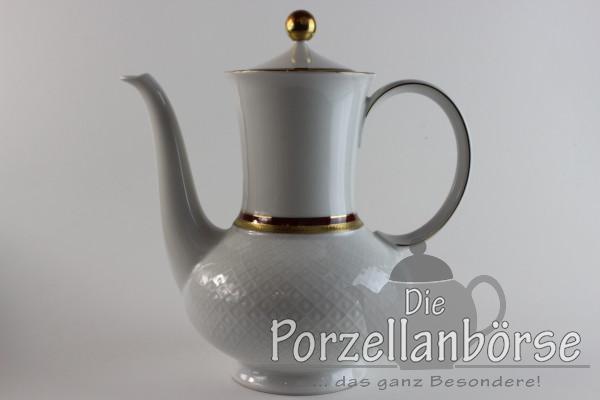 Kaffeekanne - Seltmann Weiden - Rotrand 31730