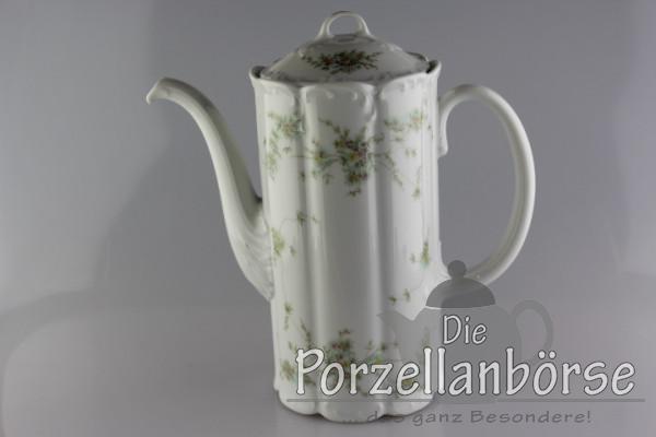 Kaffeekanne 20,5 cm - Rosenthal - grüne Ranke