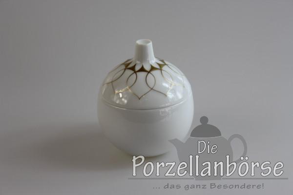 Zuckerdose - Rosenthal - Gold Silhouette