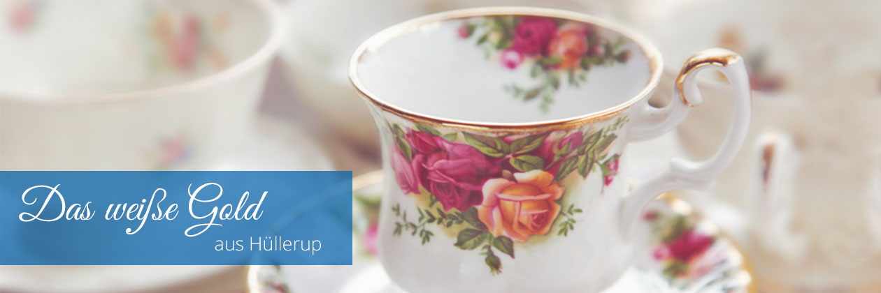 Porzellanbörse | Slider 02 Tasse mit Rosendekor